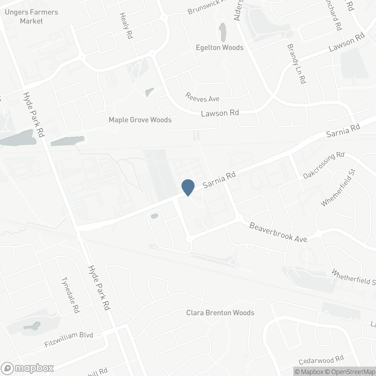 921 SARNIA ROAD, London, Ontario N6H 0J7